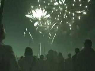 Untrained girl fucked at near fireworks