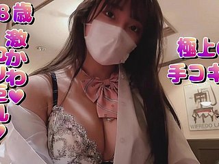 [very rare]Super cute big-breasted 18-year-old in school unvarying climaxes repeatedly!!
