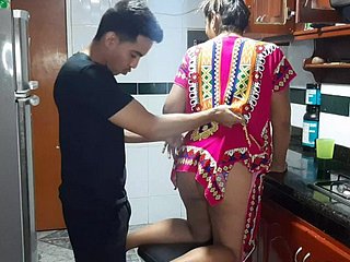 Tasting my stepmother's rich pussy on touching someone's skin kitchen