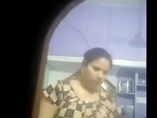 Full-grown desi indian aunty
