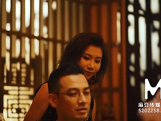 Trailer-Chinese stijl Rub-down Parlor EP3-Zhou Ning-Mdcm-0003-beste originele Azië-porno membrane